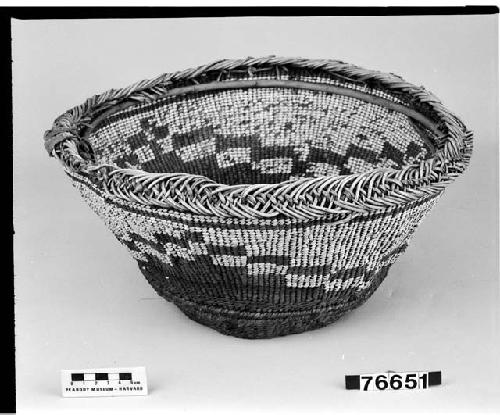 Mortar basket from the collection of G. Nicholson and C. Hartman