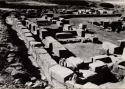 Photograph of Pucara ruins, after excavations, upper structures, Area 6