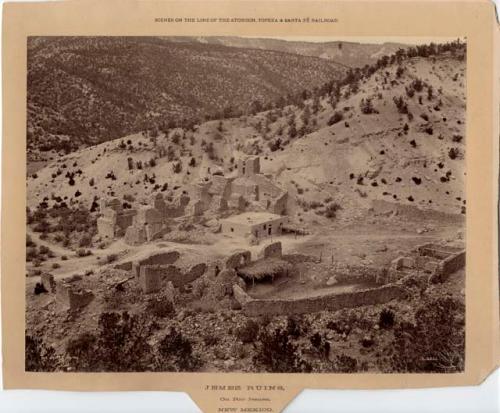 Jemez Ruins on the Rio Jemez, New Mexico