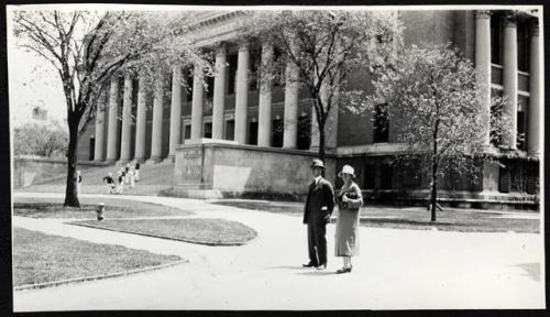 Scan of page from Judge Burt Cosgrove photo album.  Harvard University, Widener Library.