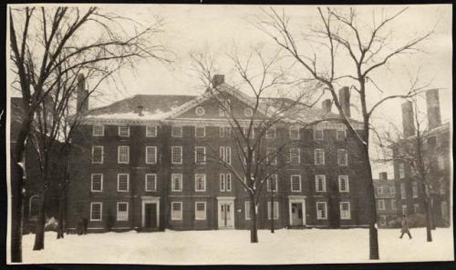 Scan of page from Judge Burt Cosgrove photo album.  Harvard.