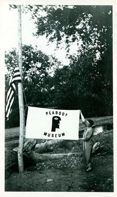 Scan of photograph from Judge Burt Cosgrove photo album.Swarts Camp June 1927 Mimbres Valley New Mex.