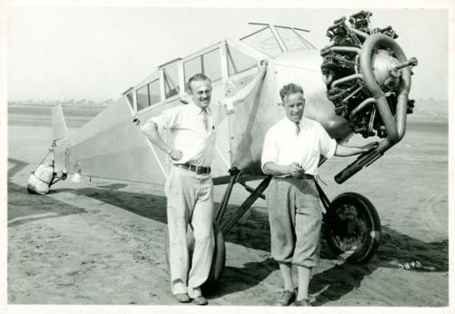 Scan of photograph from Judge Burt Cosgrove photo album.C.B.C Jr Jack Laass Spring of 1927 San Diego Calif.