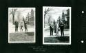 Scan of page from Judge Burt Cosgrove photo album.10 Sacramento St. Cambridge Mass.April-1926