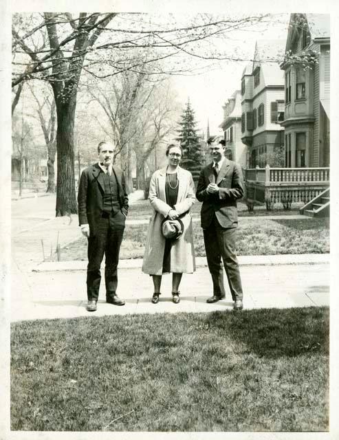 Scan of photograph from Judge Burt Cosgrove photo album.Bob Franks-H.S.C-Henry Roberts