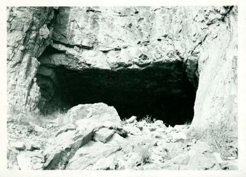 Scan of photograph from Judge Burt Cosgrove photo album.Cave 5