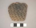 Ceramic sherd, corrugated