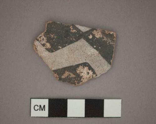 Ceramic vessel, painted sherd