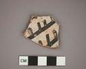 Ceramic vessel, painted sherd