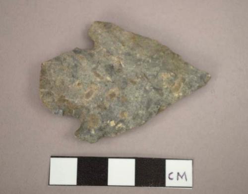 Stone projectile point, stemmed