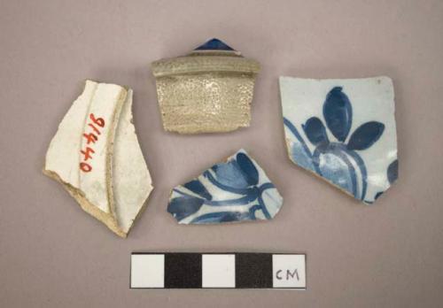 Ceramic sherds, European