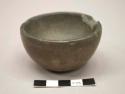 Miniature stone bowl