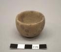 Small stone bowl