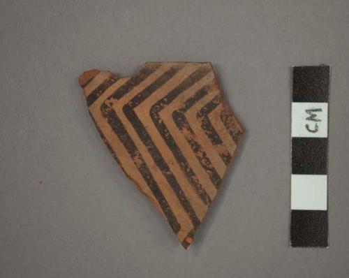 14 rim potsherds - painted on light (A3)