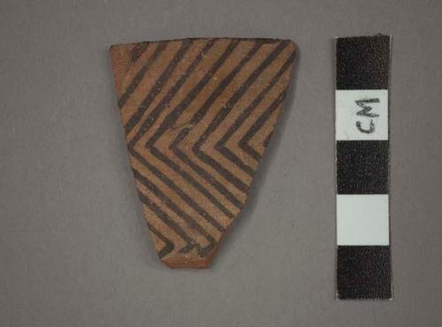 14 rim potsherds - painted on light (A3)