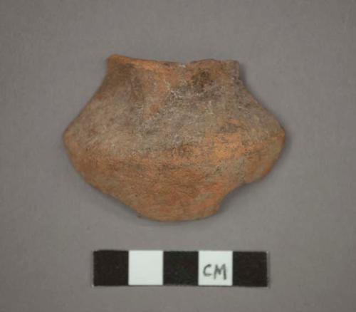 Rim potsherd - plain ware, unslipped (A6)