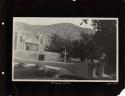 Scan of page from Judge Burt Cosgrove photo album. Chimayo New Mex. Sept. 9-1923
