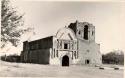 Scan of page from Judge Burt Cosgrove photo album.Tumacacori Mission Church South of Tucson, Ariz. Nov.1924