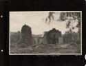 Scan of page from Judge Burt Cosgrove photo album. Mission Church San Diego Calif. April 1922
