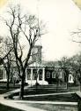 Scan of page from Judge Burt Cosgrove photo album.Memorial Chapel-Harvard