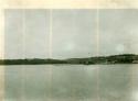 Scan of page from Judge Burt Cosgrove photo album.June 17-1934 To west across Hudson River from Rhinecliff N.Y to Kingston N.Y
