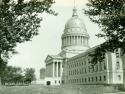 Scan of page from Judge Burt Cosgrove photo album.June 13-1934 State House Charleston West Va. City on Kanawha River