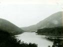 Scan of page from Judge Burt Cosgrove photo album.June 16-1934 Delaware Water Gap Pa. To North up Delaware River.