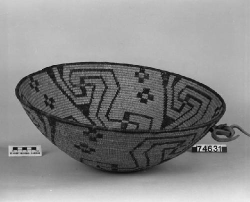 Bowl-shaped basket