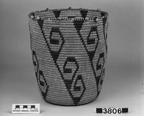 Cylindrical basket