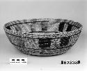 Shallow basket bowl