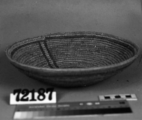 Shallow basket bowl