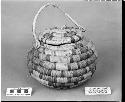 Lidded globular basket from the collection of L.T. and J.S. Swaim, 1904