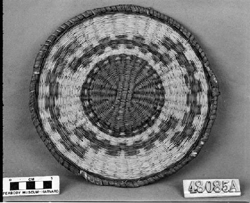 Large tray or plaque from the collection of the Bureau of Ethnography