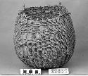 Peach or burden basket from the collection of J.W. Fewkes and T.V. Keam, 1892