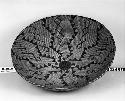 Basket bowl or tray from the collection of W. Ellery