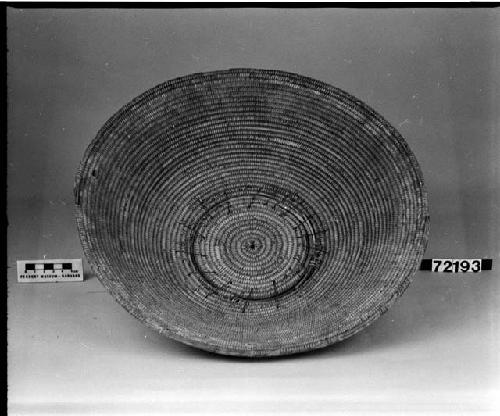 Shallow tray or "wedding" basket, from the collection of G. Nicholson