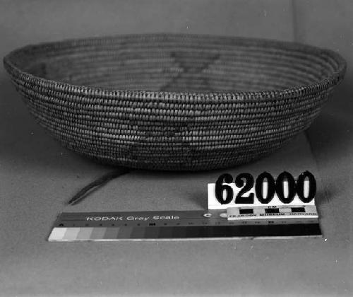 Shallow bowl or basket drum from unknown collection