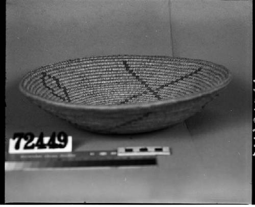 Shallow bowl or "wedding" basket from a collection through G. Nicholson