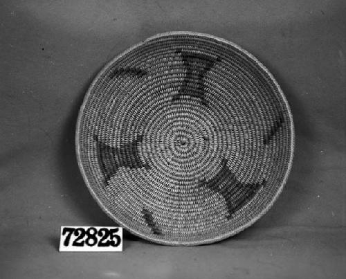 Shallow bowl or "wedding" basket from a collection through G. Nicholson.