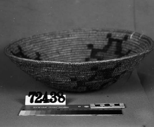 Shallow bowl or "wedding" basket from a collection through G. Nicholson