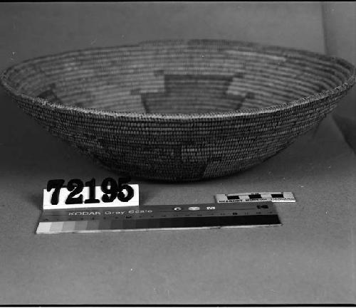 Shallow bowl or "wedding" basket from a collection through G. Nicholson