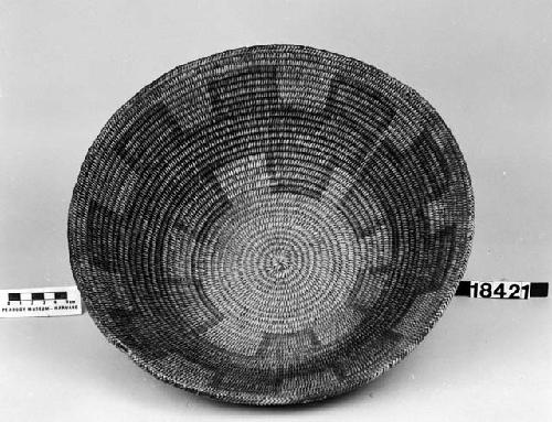 Shallow bowl or "wedding" basket from the collection of S.T. Satterthwaite, before 1904