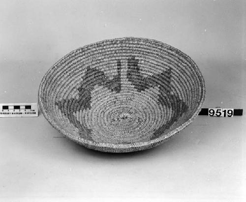 Shallow bowl or "wedding" basket made by Paiute for Navajos