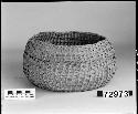 Mush bowl collected from Jerry's woman's mother, from the collection of C. Hartman. Open coiled.