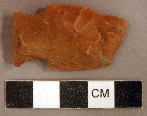 Chipped stone, projectile point, side-notched