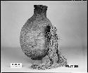 Water jug from the collection of E. Palmer, 1877. Coiled, pitched.