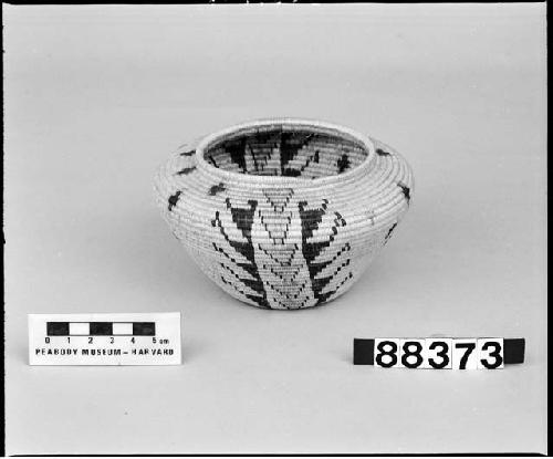 Trinket basket from the collection of A.V. Kidder, 1912. Close coiled.