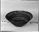 Food or mush bowl from the collection of S. Cabot. Coiled.