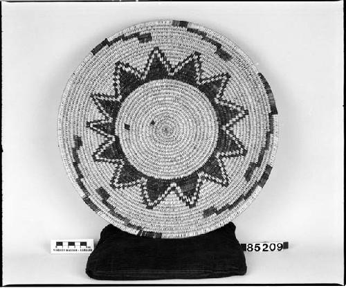 Tray from the collection C.C Willoughby. Coiled.