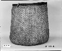 Burden basket. From the collection of L.C. Jones. Plain plaited.